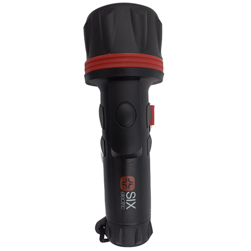 Linterna de goma impermeable led 1W (2 Pilas AA)